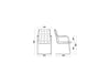 Vega Hit Visitor Office Chair Dimensions