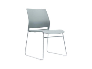 Verse Multipurpose Stacking Chair In Grey