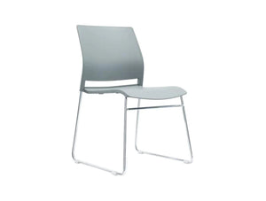 Verse Multipurpose Stacking Chair in Grey