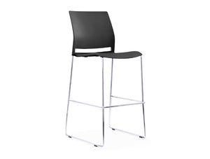 Verse Multipurpose Stacking Stool Black