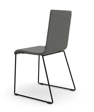 Vibe Visitor Chair With Skid Frame Base 2