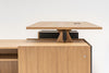 Viga Executive Desk with Extended Side Storage and Pedestal 3
