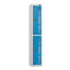 Vision 2-Door Locker Pearl Silver Cobalt Blue