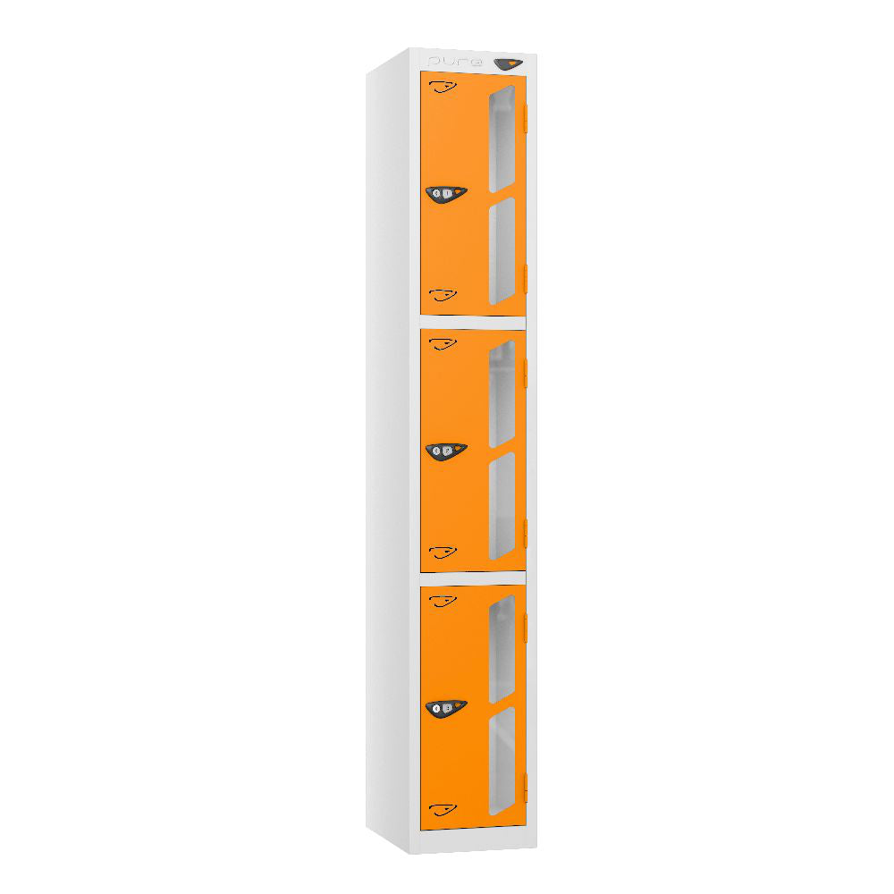 Vision 3-Door Locker Arctic White Magma