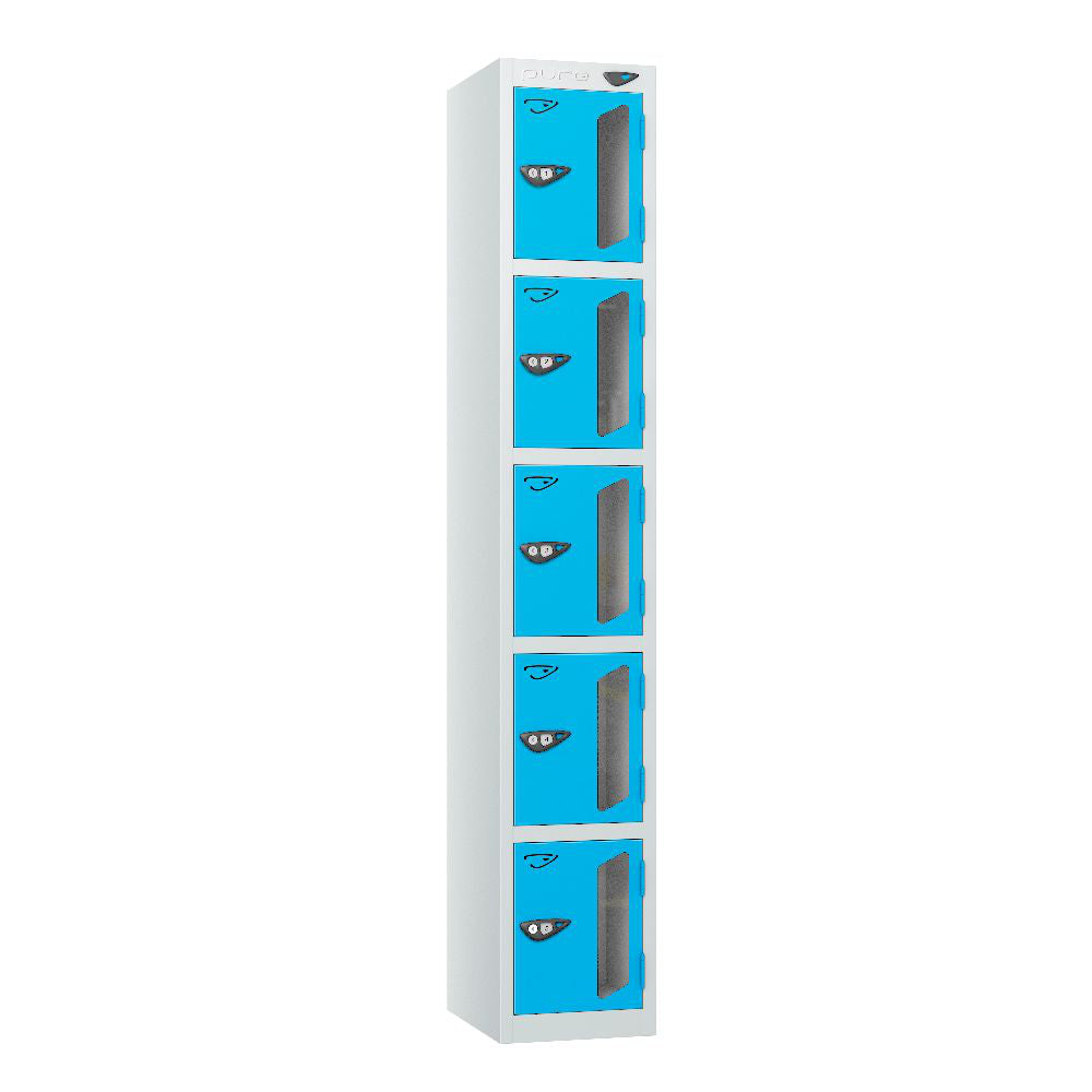 Vision 5-Door Locker Arctic White Cornflower Blue