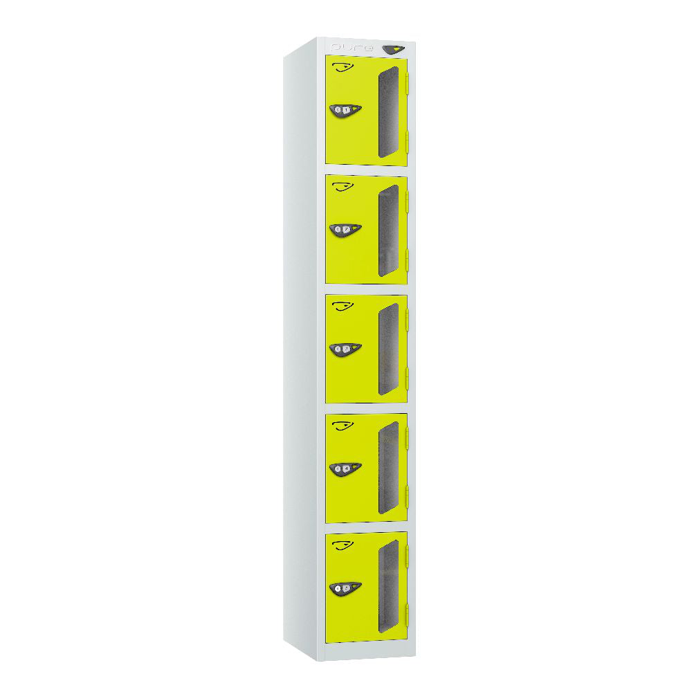 Vision 5-Door Locker Arctic White Lime Light
