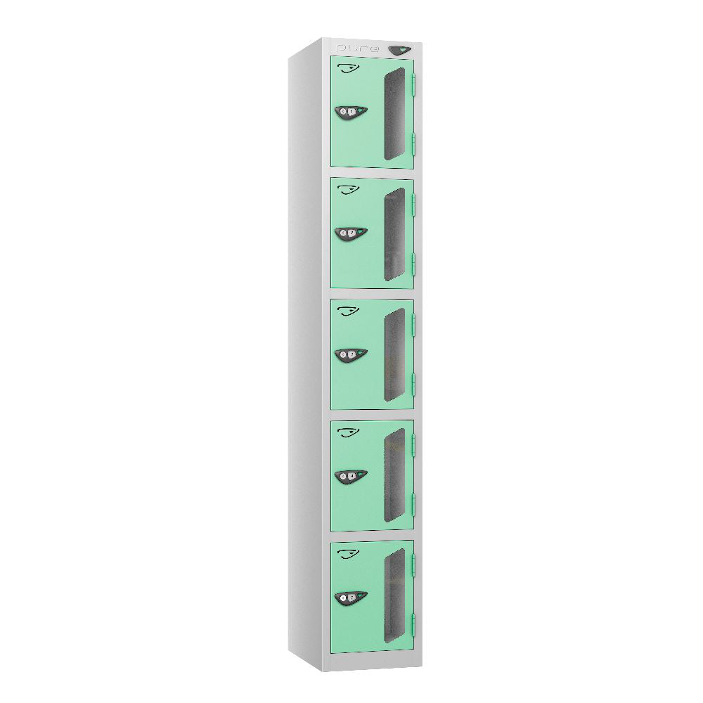 Vision 5-Door Locker Pearl Silver Mint