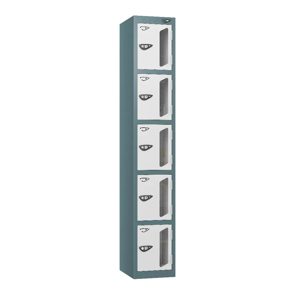 Vision 5-Door Locker Slate Grey Arctic White
