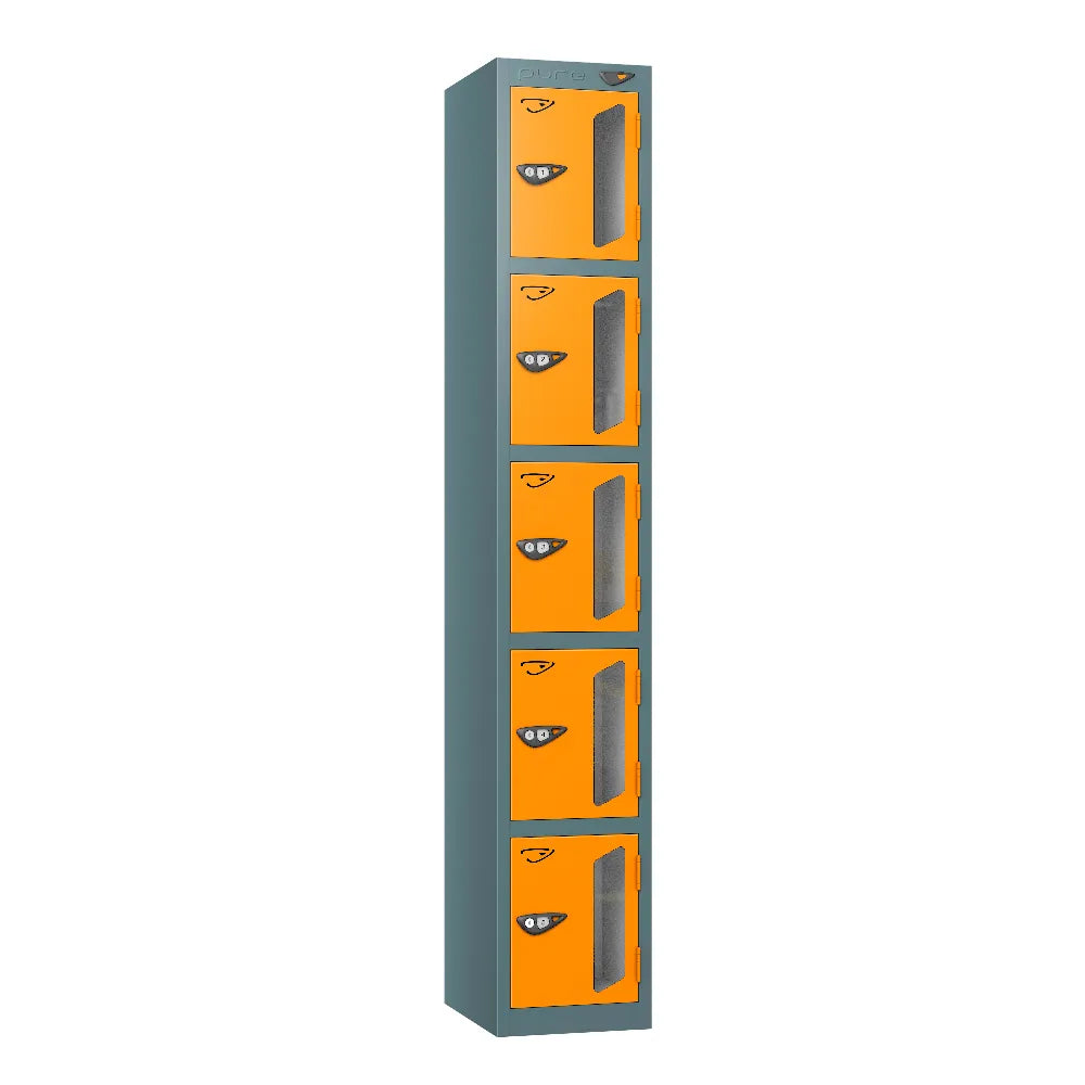 Vision 5-Door Locker Slate Grey Magma