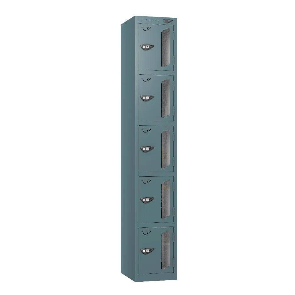 Vision 5-Door Locker Slate Grey Slate Grey