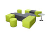 Volt And Square Volt Round Pouffe 17