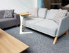 Walter 2 Seater Classic Sofa with Laptop Table