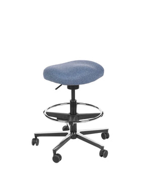 Work Stool 5 Star Aluminium Base 3