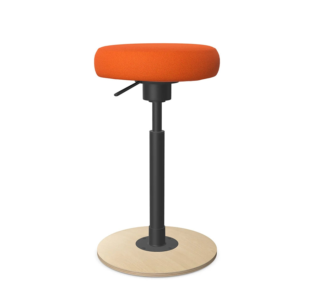 Work Stool Fixed Wooden Base Work 120 E110