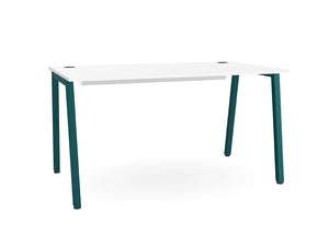 Ws.D Key Single Bench Desk with A Legs 4