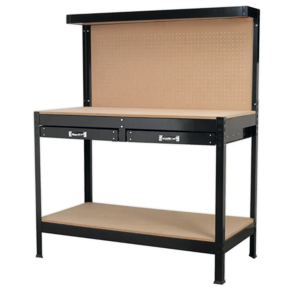 Workstation with 2 Drawers 1.2m