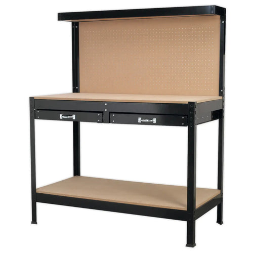 Workstation with 2 Drawers 1.2m