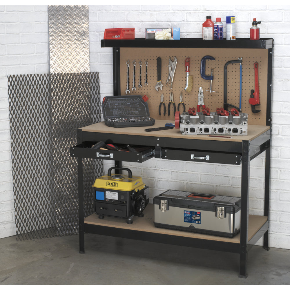 Workstation with 2 Drawers 1.2m AP12600 2