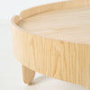 Wrapt Wooden Round Coffee Table Edge Detail