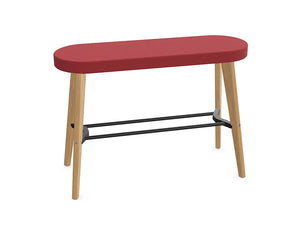 Ws.D Alega Seating High Bench Sewn Edge