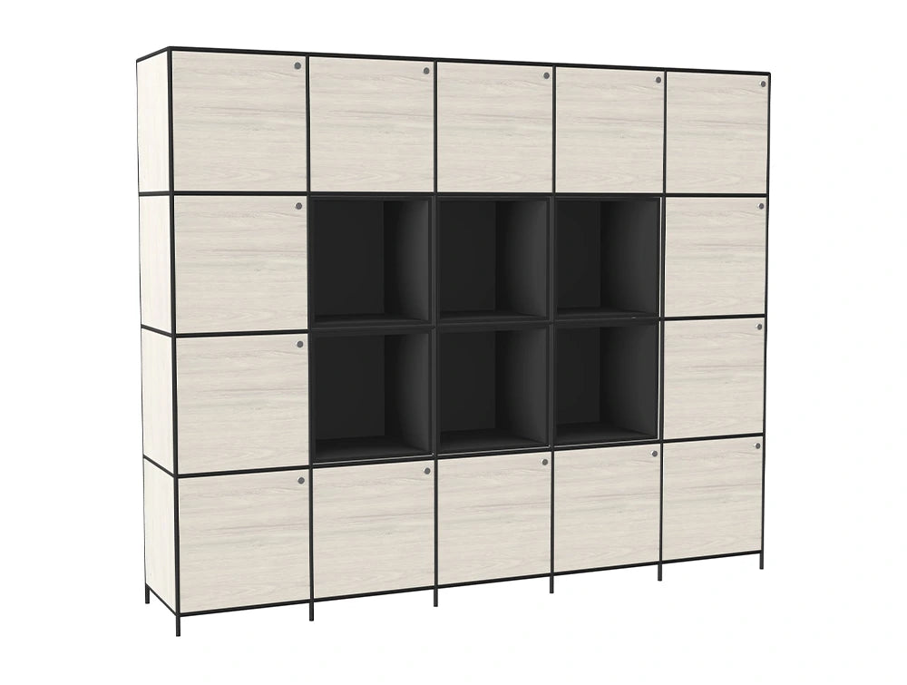 Ws.D Ionic Bookcase with Storage