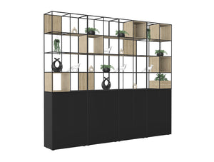 WsD Ionic Cube 4x Double Grid Zoning System on Tall Storage