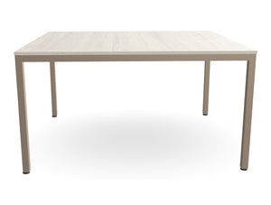 WsD Key 1 Piece Meeting Table with Straight Legs 2