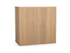 WsD Key 2 Level Bookcase African Oak 2