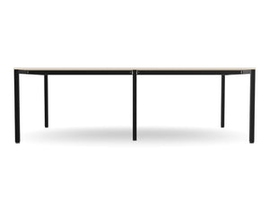 WsD Key 2 Piece Meeting Table with Straight Legs 2