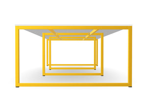 WsD Key 3 Piece Meeting Table with Closed Legs 3