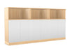 Ws.D Key 6-Door Half-Closed Storage