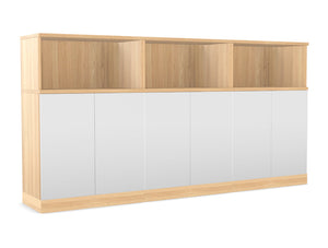 Ws.D Key 6-Door Half-Closed Storage