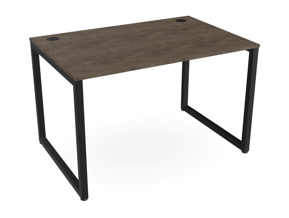 WsD Key Single Bench Desk with Closed Legs