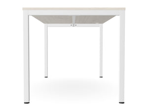 WsD Key Single Bench Desk with Straight Legs 3