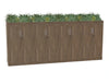 WsD Key Storage Modular 3 Level Back To Back Storage Unit with Planter
