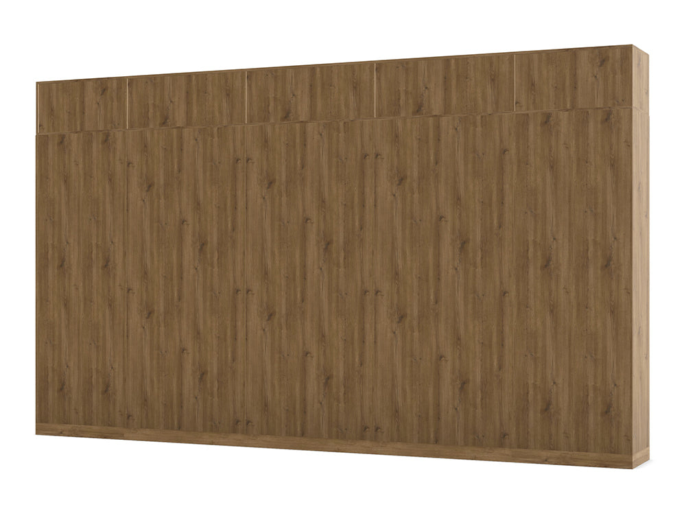 WsD Key Storage Modular 6 Level Cupboard with Bookshelves and High Cabinets 3