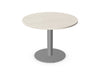 Ws.D Nexis+ Cylinder Round Base Table with Round Table Top