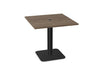 Ws.D Nexis+ Cylinder Square Base Table with Square Table Top