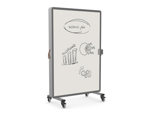 Ws.D Spry Mobile Wall Whiteboard & Pinboard