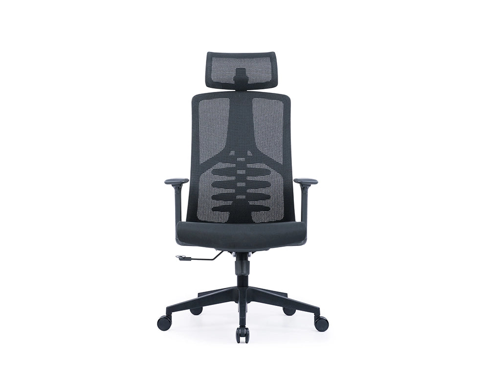 X44 Mesh Back Operator Chair with S Shape Backrest 3