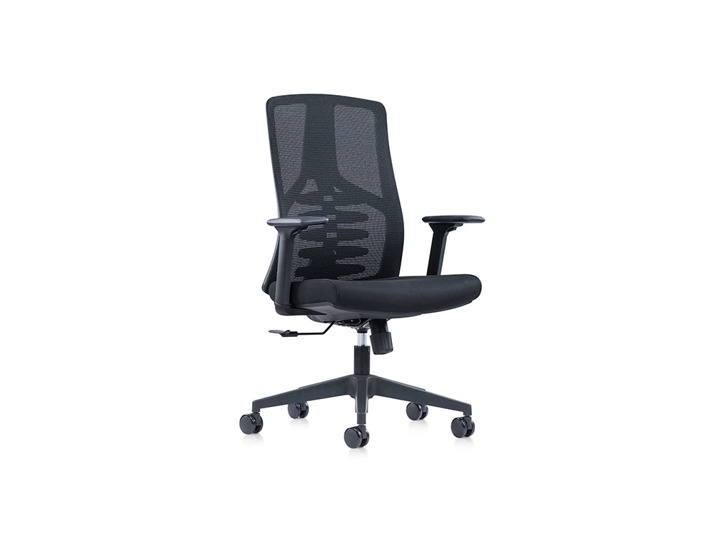 X44 Mesh Back Operator Chair with S Shape Backrest 5