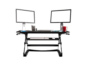 Yo Yo Desk 120 Sit Stand Solution Black 4