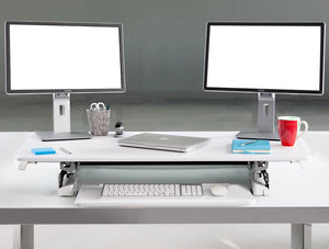 Yo Yo Desk 120 Sit Stand Solution White 6