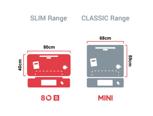 Yo Yo Desk 80 S Sit Stand Solution Black 9 Dimensions 2