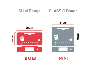 Yo Yo Desk 80 S Sit Stand Solution White 9 Dimensions 2