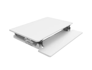 Yo Yo Desk 90 Sit Stand Solution White 2
