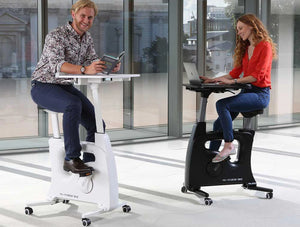 Yo Yo Desk Bike Home Office Solution Black 5 With White Variant