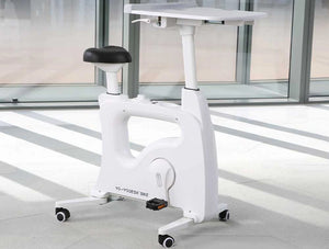 Yo Yo Desk Bike Home Office Solution White 2