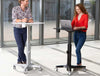 Yo Yo Desk Learn Sit Stand Solution White 8 With Black Variant