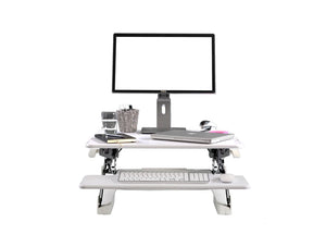 Yo Yo Desk Mini Sit Stand Solution White 4